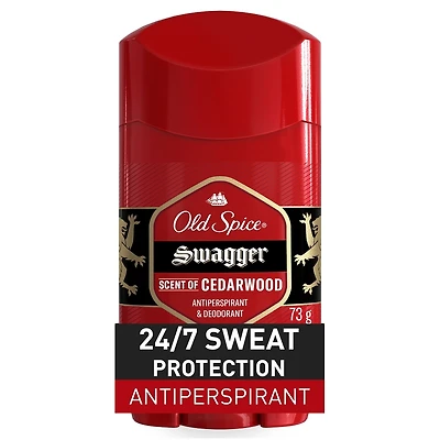 Antisudorifique et désodorisant Old Spice pour hommes Red Zone Swagger, 73 g