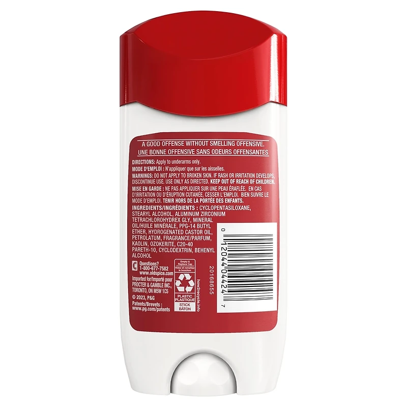 Old Spice High Endurance Pure Sport Invisible Solid Anti-Perspirant and Deodorant for Men, 96 grams