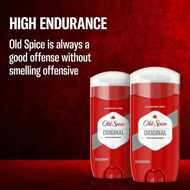 Old Spice High Endurance Original Scent Deodorant for Men,107 grams
