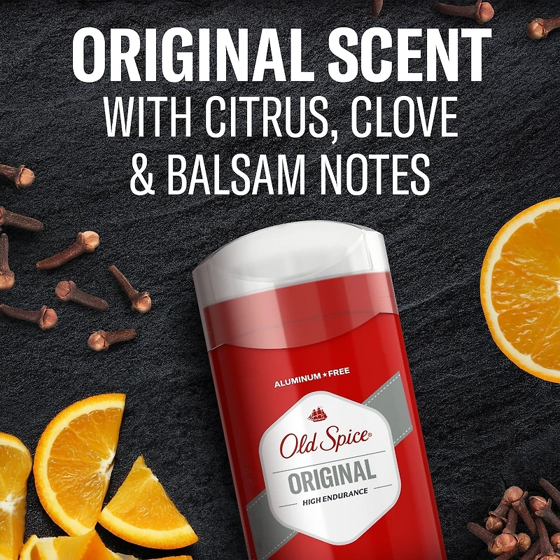 Old Spice High Endurance Original Scent Deodorant for Men,107 grams