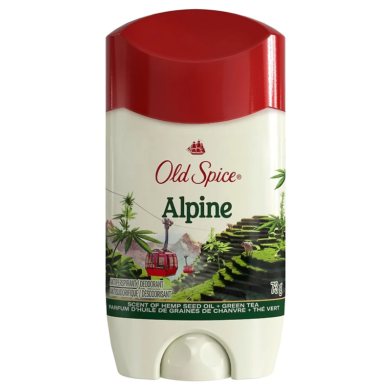 Old Spice Fresh Collection Invisible Solid Alpine with Hemp Oil