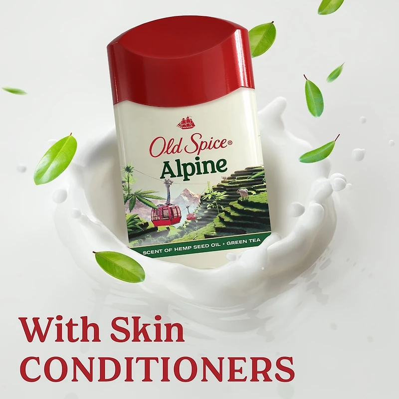 Old Spice Fresh Collection Invisible Solid Alpine with Hemp Oil