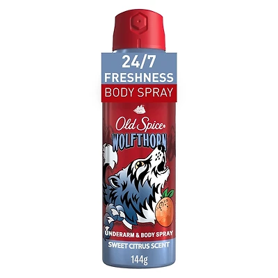 Old Spice collection Sauvage – Vaporisateur pour le corps Wolfthorn