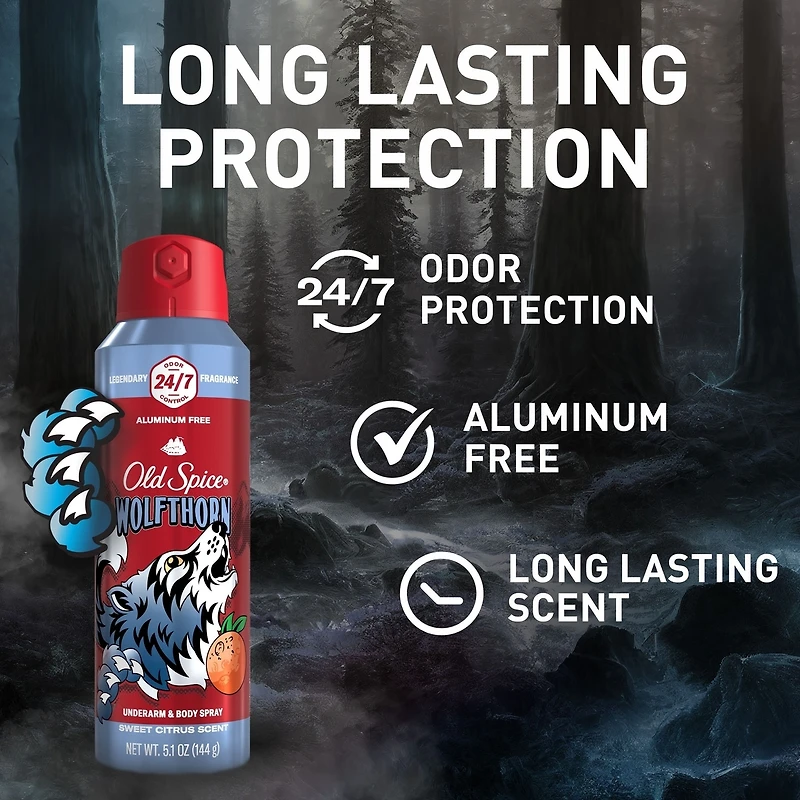 Old Spice Wild Collection Bodyspray Wolfthorn