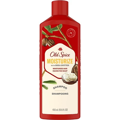 Shampooing avec beurre de karité pour hommes Hydrate, 400 mL