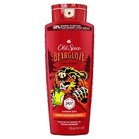 Old Spice Body Wash for Men, Bearglove, Long Lasting Lather