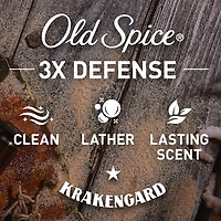 Body Wash for Men, Krakengard, Long Lasting Lather