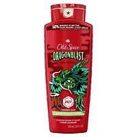 Old Spice Body Wash for Men, Dragonblast, Long Lasting Lather