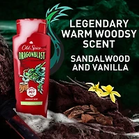 Old Spice Body Wash for Men, Dragonblast, Long Lasting Lather