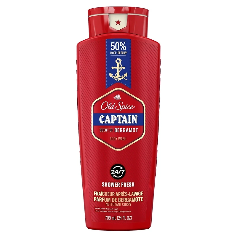 Old Spice Red Collection Body Wash for Men, Captain Scent