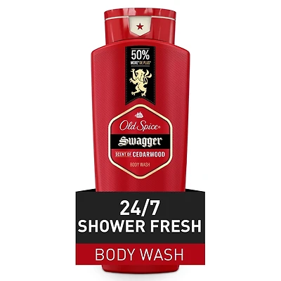 Nettoyant pour le corps Old Spice pour hommes, Parfum de confiance Swagger