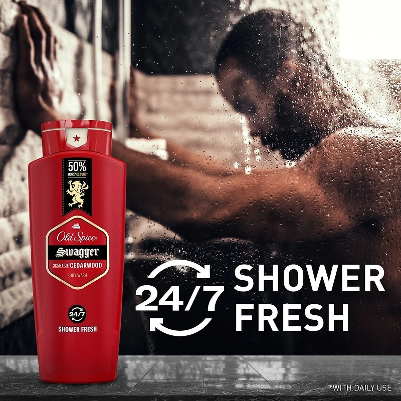 Old Spice Swagger Scent of Confidence, Body Wash for Men