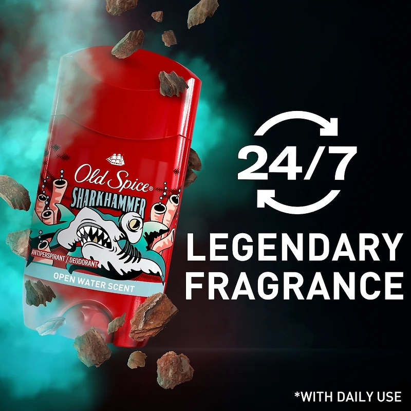 Désodorisant et antisudorifique Old Spice pour hommes, Sharkhammer