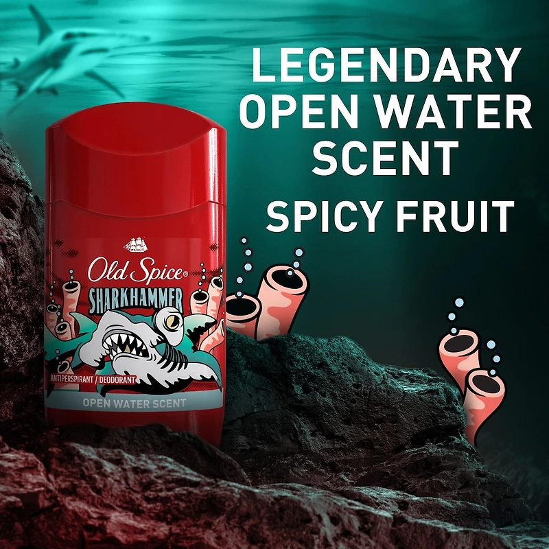 Désodorisant et antisudorifique Old Spice pour hommes, Sharkhammer