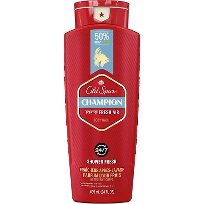 Nettoyant pour le corps pour hommes Old Spice, Champion