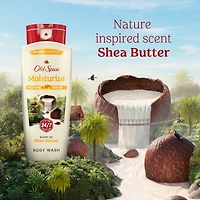 Old Spice Men's Body Wash Moisturize with Shea Butter