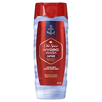 Men's Body Wash Moisturizing Hydro Wash, Captain Scent