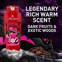 Body Wash for Men, Raptorstrike, Long Lasting Lather