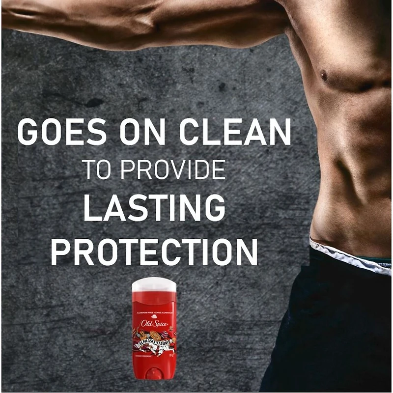 Aluminum Free Deodorant for Men, AlphaScentauri, 48 Hr. Protection