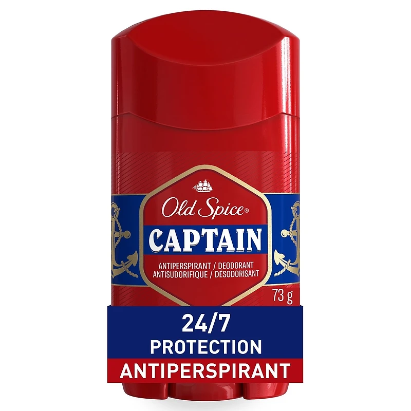 Captain, Anti-Perspirant and Deodorant for Men