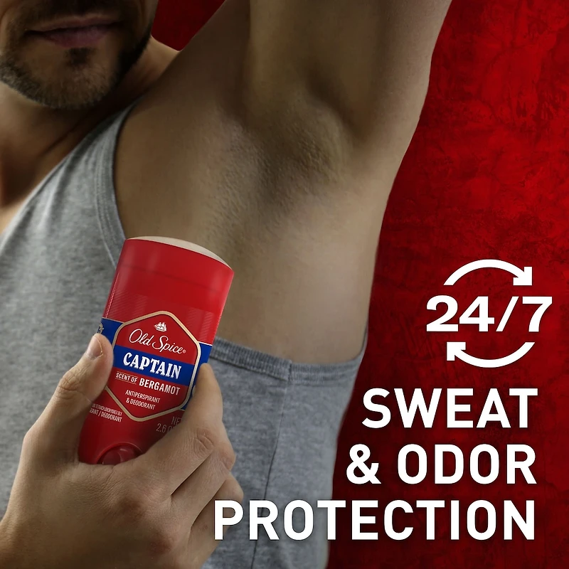 Captain, Anti-Perspirant and Deodorant for Men