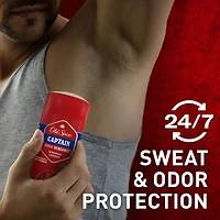 Captain, Anti-Perspirant and Deodorant for Men
