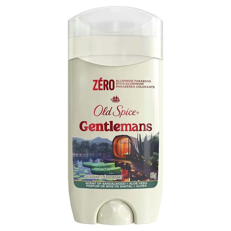 GentleMan's Collection Deodorant, Sandalwood + Aloe, Aluminum Free