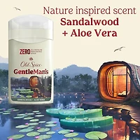 GentleMan's Collection Deodorant, Sandalwood + Aloe, Aluminum Free