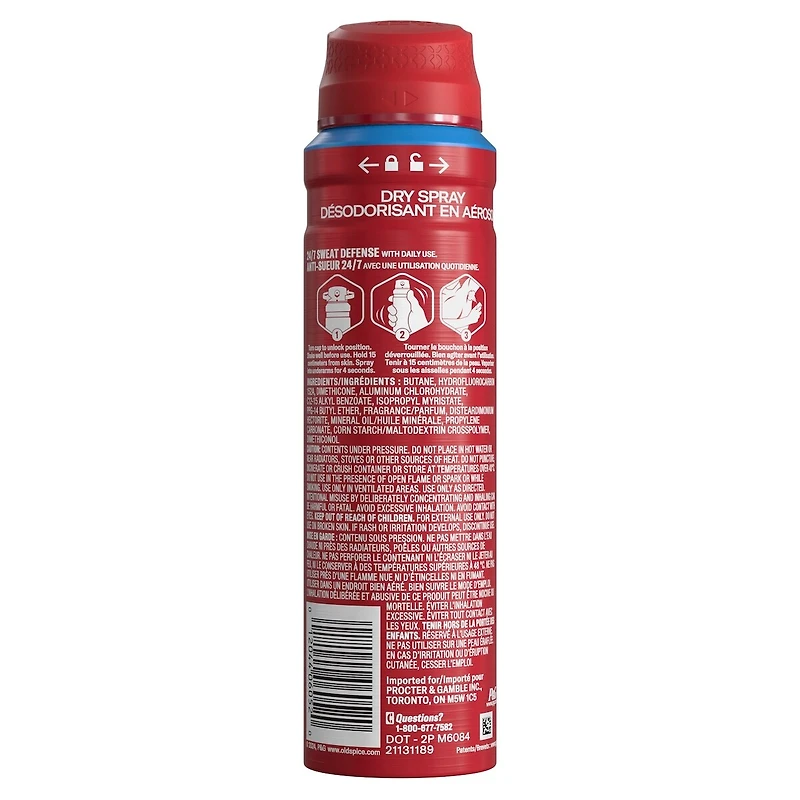 Antisudorifique et désodorisant invisible en aérosol pour hommes, fraîcheur 24 heures sur 24, 7 jours sur 7, protection durable contre la transpiration et les odeurs, parfum légendaire, Haute efficacit