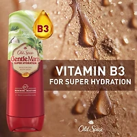 Super Hydration Men's Body Wash, Fiji with Palm Tree + Coconut, 24/7 Renewing Moisture