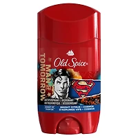 Antisudorifique et désodorisant pour hommes, fraîcheur 24heures sur 24, 7jours sur 7, protection longue durée contre la transpiration et les odeurs, sentez comme un héros, Superman, parfum Agrumes vifs et cosmos, 73g