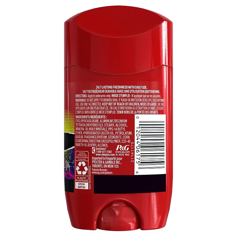 Antisudorifique et désodorisant pour hommes, fraîcheur 24heures sur 24, 7jours sur 7, protection longue durée contre la transpiration et les odeurs, sentez comme un héros, Batman, parfum Cerise noire et crépuscule, 73g