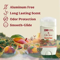 Deodorant for Men in Sunrise, 24/7 Lasting Freshness, Aluminum Free