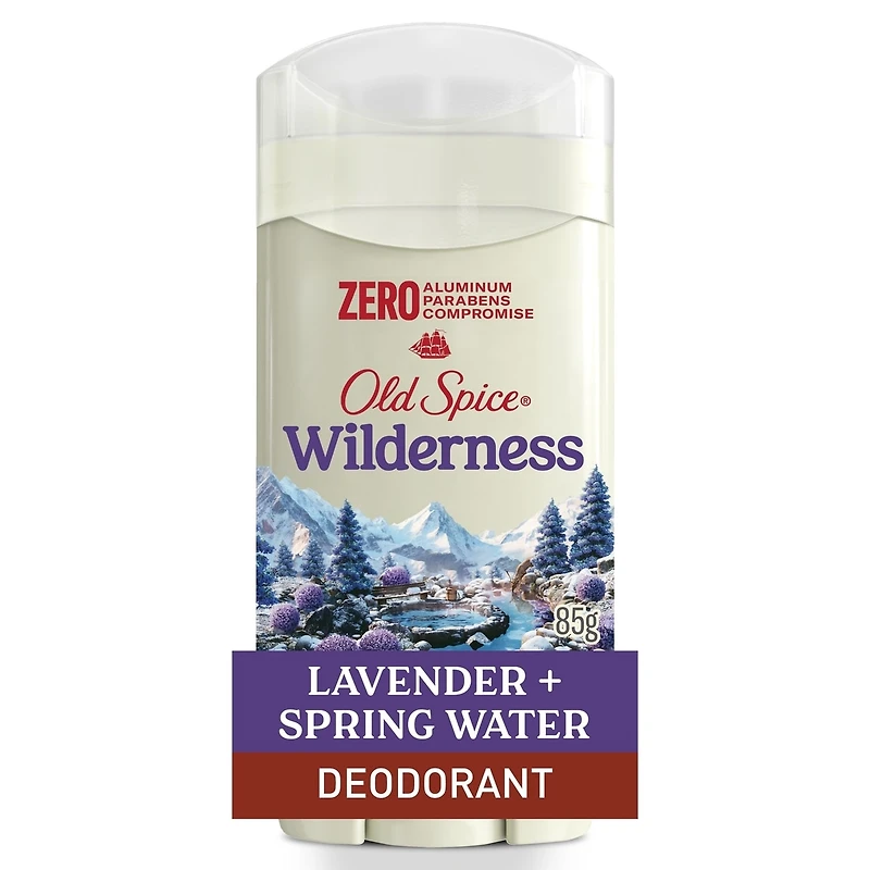 Deodorant for Men in Wilderness Scent, 24/7 Lasting Freshness, Aluminum Free