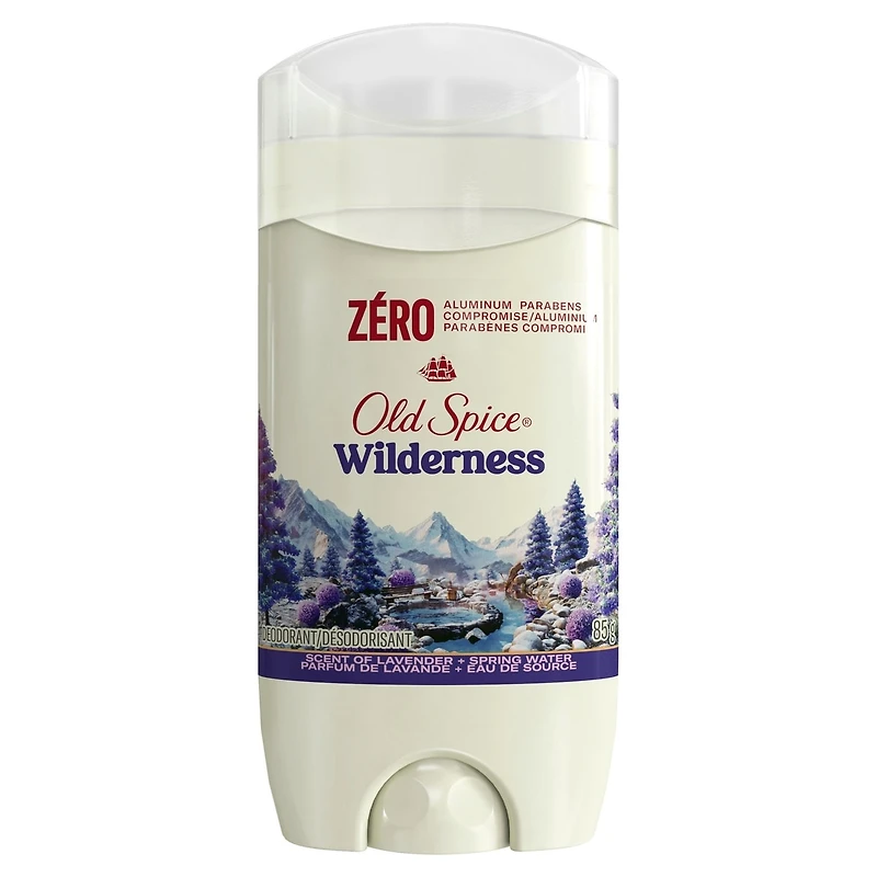 Deodorant for Men in Wilderness Scent, 24/7 Lasting Freshness, Aluminum Free