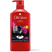 Shampoo x Batman, The Dark Knight, DC Comics Collaboration, Healthier, Fuller, More Moisturized Looking Hair, Black Cherry + Nightfall Scent
