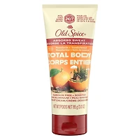 Whole Body Deodorant Lotion, Aluminum Free Total Body Deodorant, Mandarin + Sandalwood Scent, Absorbs Sweat //24/7 Freshness From Pits to Toes and Down Below