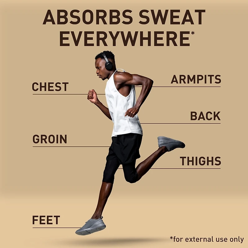 Whole Body Deodorant Stick, Aluminum Free Total Body Deodorant, Mandarin + Sandalwood Scent, Absorbs Sweat //24/7 Freshness From Pits to Toes and Down Below