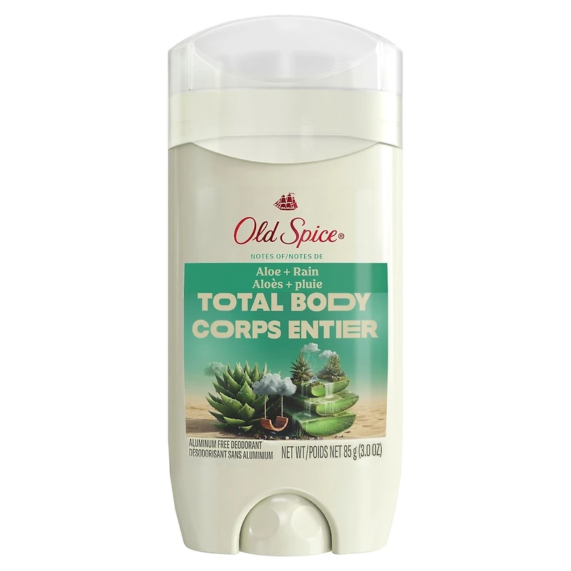 Total Body Deodorant Aluminum Free Cream Vanilla + Shea, 24/7 Freshness From Pits to Toes and Down Below // Dermatologist Tested Full Body Deodorant