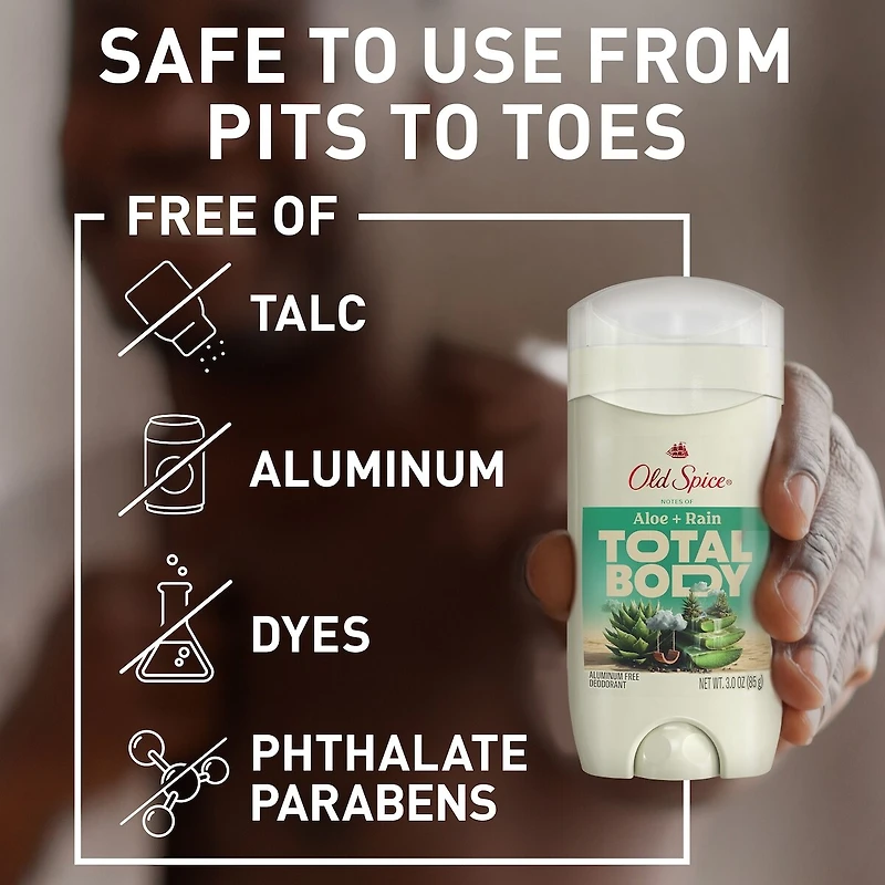 Total Body Deodorant Aluminum Free Cream Vanilla + Shea, 24/7 Freshness From Pits to Toes and Down Below // Dermatologist Tested Full Body Deodorant