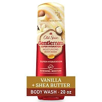 Super Hydration Men's Body Wash, Vanilla + Shea, 24/7 Renewing Moisture