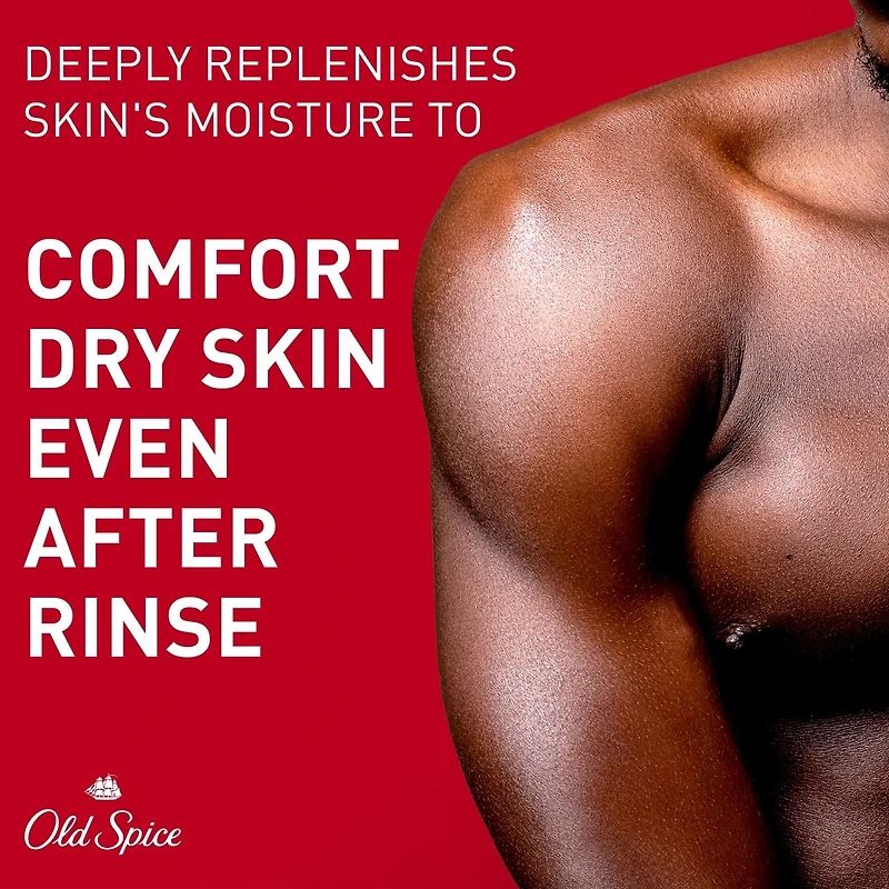 Super Hydration Men's Body Wash, Vanilla + Shea, 24/7 Renewing Moisture