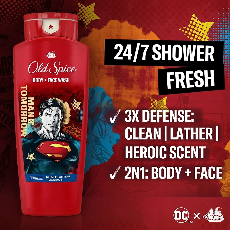 Superman Gift Set with Superman Deo and Body Wash
