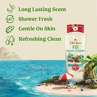 Island Escape Gift Set with Fiji Body Wash, Deodorant, and Fiji 2in1 Shampoo & Conditioner