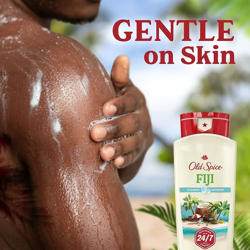 Island Escape Gift Set with Fiji Body Wash, Deodorant, and Fiji 2in1 Shampoo & Conditioner