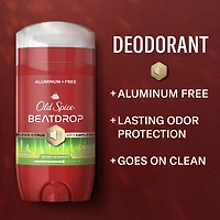 Red Collection Deodorant for Men, Beatdrop Scent, 24-Hour Odor Protection, Refreshing Fragrance, Long-Lasting Freshness