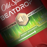 Red Collection Deodorant for Men, Beatdrop Scent, 24-Hour Odor Protection, Refreshing Fragrance, Long-Lasting Freshness