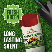 Antisudorifique pour hommes, Lawn Ranger, 73 g, parfum de gazon frais, longue durée, sensation sèche, protection contre la transpiration et les odeurs 24/7, édition saisonnière limitée