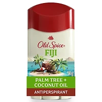 Antisudorifique et désodorisant invisible en bâton Old Spice pour hommes Fiji avec parfum de palmier inspiré de la nature, 73 g