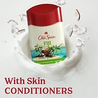 Antisudorifique et désodorisant invisible en bâton Old Spice pour hommes Fiji avec parfum de palmier inspiré de la nature, 73 g